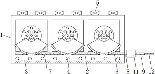 水平橢圓振動篩裝配演示圖